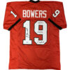 Shop Brock Bowers Georgia Bulldogs Autographed Custom Red #19 Jersey